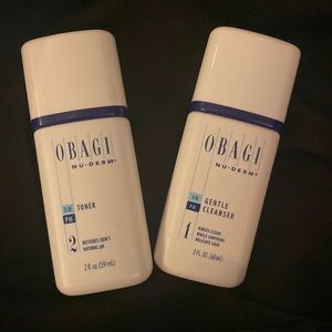 Obagi toner and cleanser 2 FL oz
